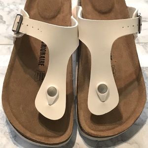 Cushionnaire comfort cork footbed sandal size 9W